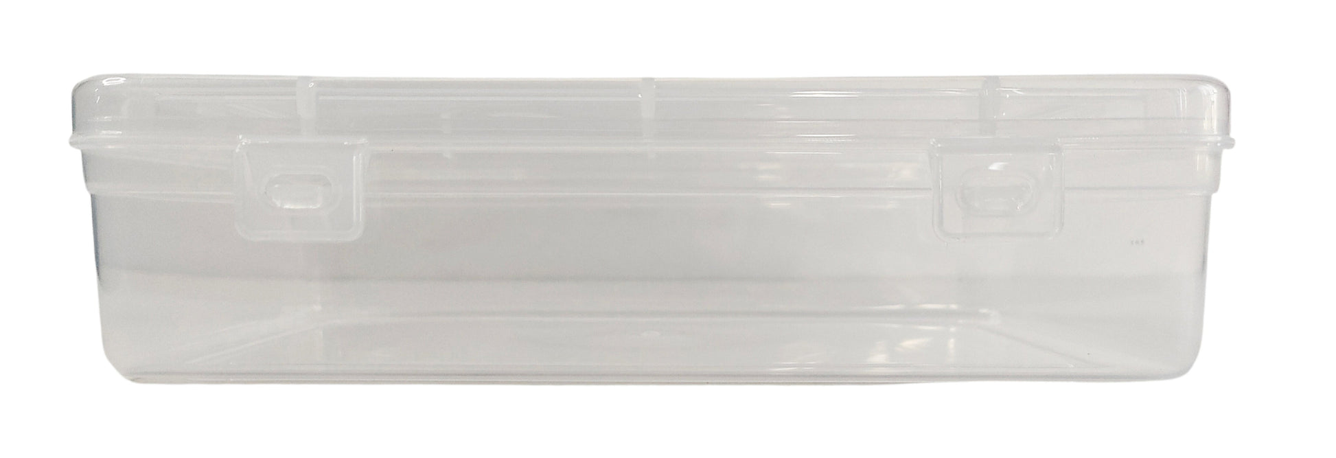 White Coloured Plastic Large Storage Box front view