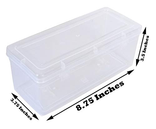 Plastic sale rectangular box